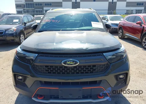 2023 Ford Explorer Timberline из США, поврежденный, VIN 1FMSK8JH0PGA76529